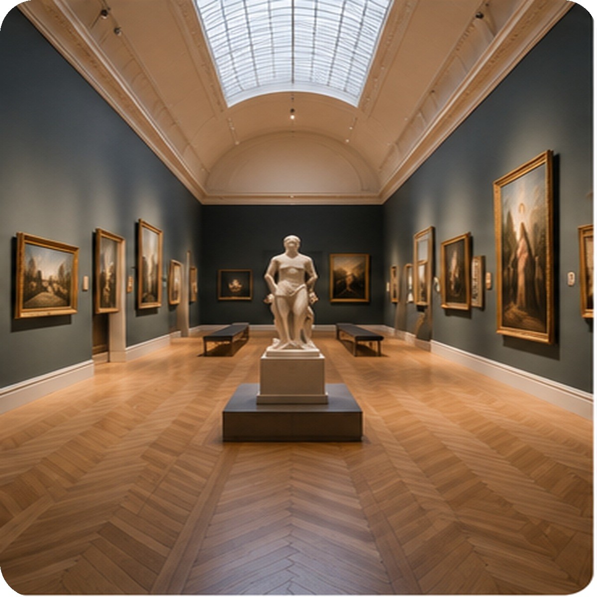 Museum and gallery exhibition space